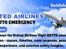 United Airlines flight UA770 emergency