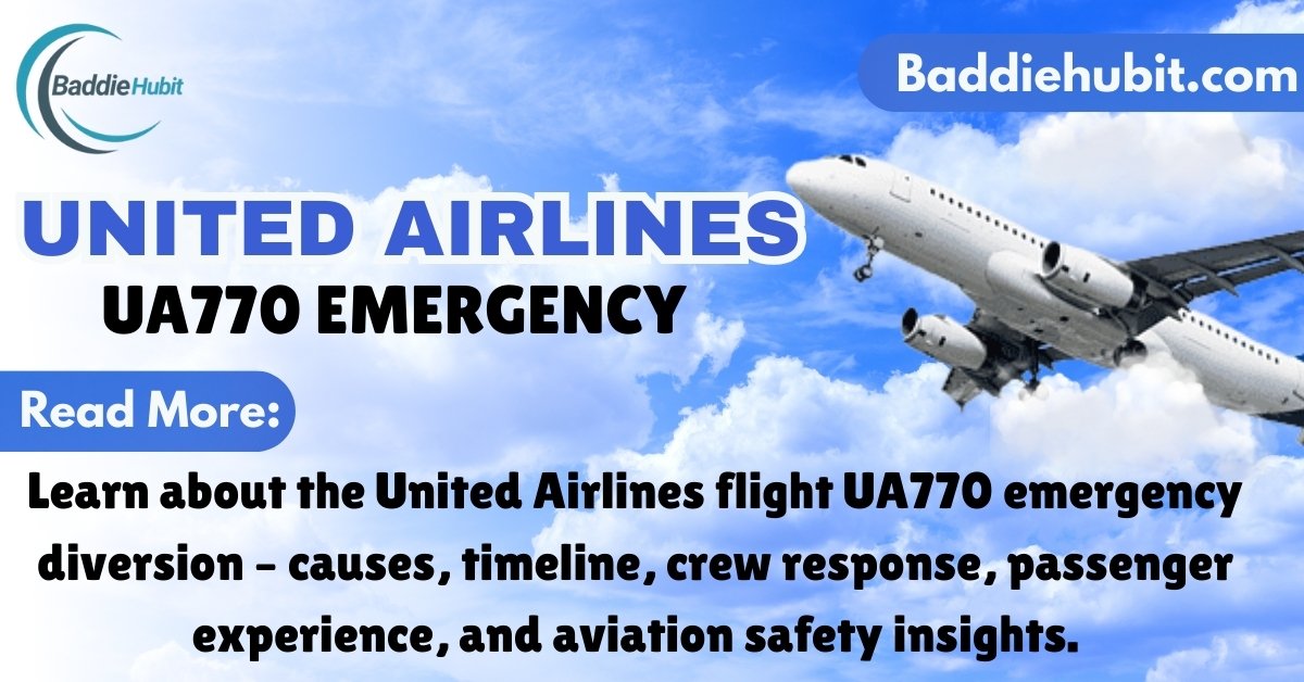 United Airlines flight UA770 emergency