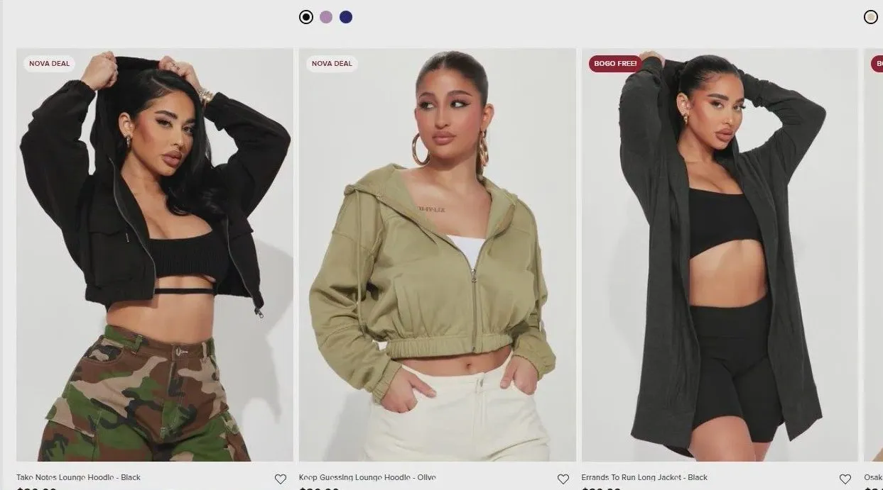 Deal with Fashion Nova