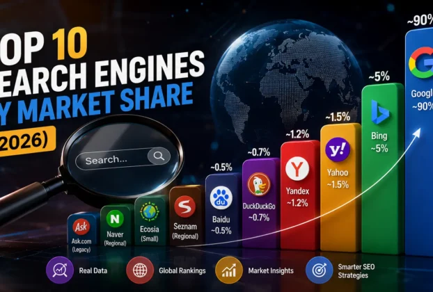 search engines by market share