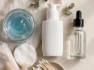 Matte skincare routine with gel moisturizer and sunscreen