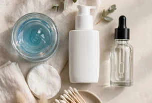 Matte skincare routine with gel moisturizer and sunscreen